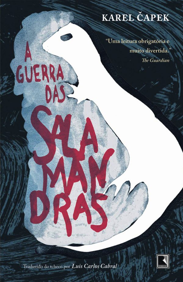 Capa A guerra das salamandras