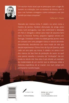 4ª capa A cidade e as serras (edição de bolso)